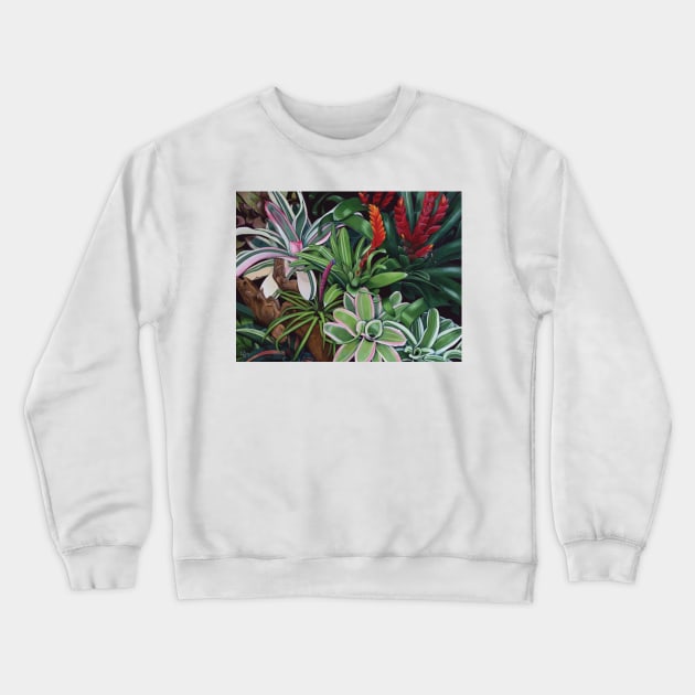 The Bromeliad Trap Crewneck Sweatshirt by artbyelly